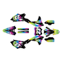 kawasaki kx250f graphics kit 2017-2020 splash series rainbow
