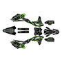 kawasaki kx250f graphics kit 2017-2020 split series green-shift