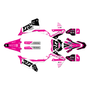 kawasaki kx250 graphics kit 2021-2024 rail series magenta