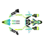 kawasaki kx250 graphics kit 2021-2024 rail series lime