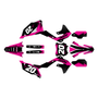 kawasaki kx250 graphics kit 2021-2024 spear series magenta