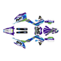 kawasaki kx250 graphics kit 2021-2024 split series purple