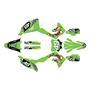 kawasaki kx450f graphics kit 2019-2023 pecker series green