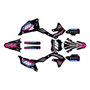 kawasaki kx450f graphics kit 2019-2023 rebel series magenta