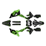 kawasaki kx450f graphics kit 2019-2023 revolt series green