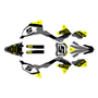 kawasaki kx450f graphics kit 2019-2023 venom series yellow