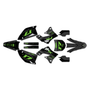 kawasaki kx450f graphics kit 2009-2011 axis series green-shift