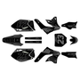 kawasaki kx450f graphics kit 2006-2008 fh series smoke