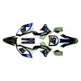 kawasaki kx450f graphics kit 2009-2011 division series green