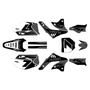 kawasaki kx450f graphics kit 2006-2008 legend series grey