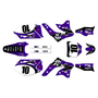 kawasaki kx450f graphics kit 2006-2008 speed series purple