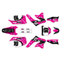 kawasaki kx450f graphics kit 2006-2008 speed series magenta