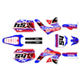 kawasaki kx450f graphics kit 2006-2008 split series blue