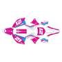 kawasaki kx450f graphics kit 2009-2011 flow series magenta