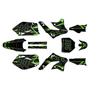 kawasaki kx450f graphics kit 2006-2008 twitch series green