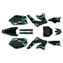 kawasaki kx450f graphics kit 2006-2008 twitch series teal