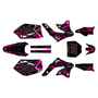 kawasaki kx450f graphics kit 2006-2008 twitch series magenta