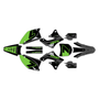 kawasaki kx450f graphics kit 2009-2011 legend series green-shift