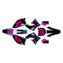 kawasaki kx450f graphics kit 2009-2011 ominous series magenta