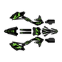 kawasaki kx450f graphics kit 2016-2018 axis series green-shift