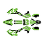 kawasaki kx450f graphics kit 2016-2018 axis series black