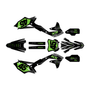 kawasaki kx450f graphics kit 2016-2018 division series green-shift