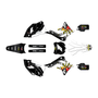 kawasaki kx450f graphics kit 2013-2015 lancaster series white