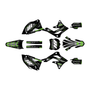 kawasaki kx450f graphics kit 2012 rebel series green