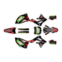 kawasaki kx450f graphics kit 2013-2015 rebel series red