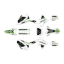 kawasaki kx450f graphics kit 2013-2015 rebel series green-shift