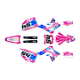 kawasaki kx450f graphics kit 2012 split series pink