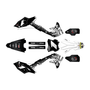 kawasaki kx450f graphics kit 2016-2018 lancaster series white