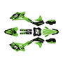 kawasaki kx450f graphics kit 2016-2018 night-city series green