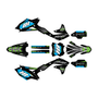 kawasaki kx450f graphics kit 2016-2018 rebel series cyan