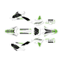kawasaki kx450f graphics kit 2016-2018 rebel series green-shift