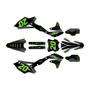 kawasaki kx450f graphics kit 2016-2018 spear series green-shift