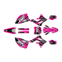kawasaki kx450f graphics kit 2013-2015 warrior series magenta