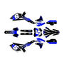 kawasaki kx450f graphics kit 2016-2018 turbo series blue