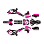 kawasaki kx450f graphics kit 2016-2018 turbo series magenta