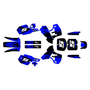 kawasaki kx500 graphics kit 1989-2004 night series blue