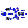 kawasaki kx500 graphics kit 1989-2004 predator series blue