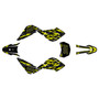 suzuki dr200-s graphics kit all years twitch series yellow