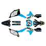 kawasaki kx450sr graphics kit 2022-2023 viper series blue