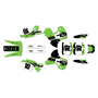 kawasaki kx500 graphics kit 1989-2004 speed series green