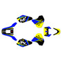 suzuki dr350 graphics kit 1990-2000 icon series yellow