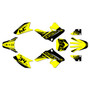 suzuki drz70 graphics kit all years icon series yellow-shift