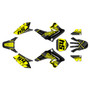 suzuki drz70 graphics kit all years split series yellow