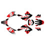suzuki drz70 graphics kit all years turbo series red