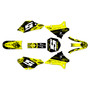 suzuki drz125 graphics kit 2001-2007 night-city series yellow