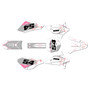 suzuki drz125 graphics kit 2001-2007 sakura series pink